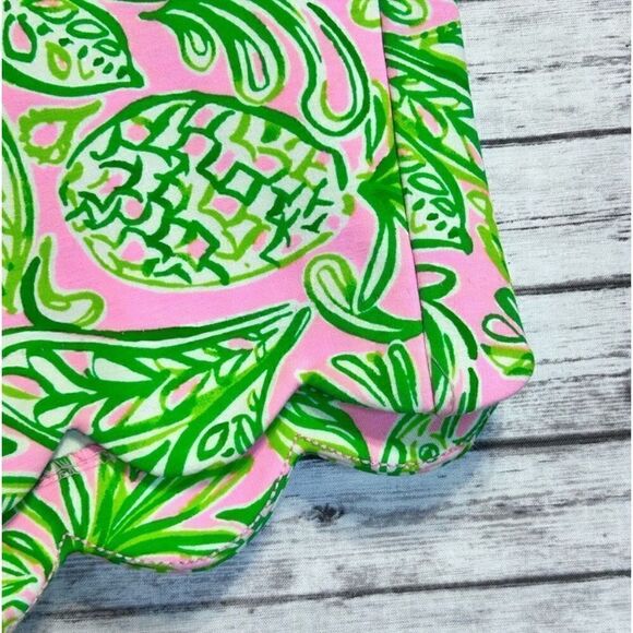 Lilly Pulitzer Darci Knit Shorts Fins and Flippers - Picture 7 of 11